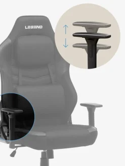 MELLERUPChaise gaming MELLERUP XL noir-JYSK Outlet