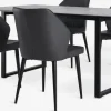 MOSELUND + LUNDERSKOVMOSELUND L180 table céramique + 4 LUNDERSKOV chaises noir-JYSK Hot