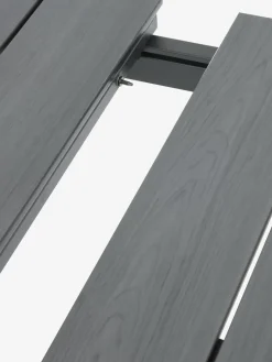 MOSS + MYSENMOSS L214/315 table + 4 MYSEN chaises gris-JUTLANDIA Hot