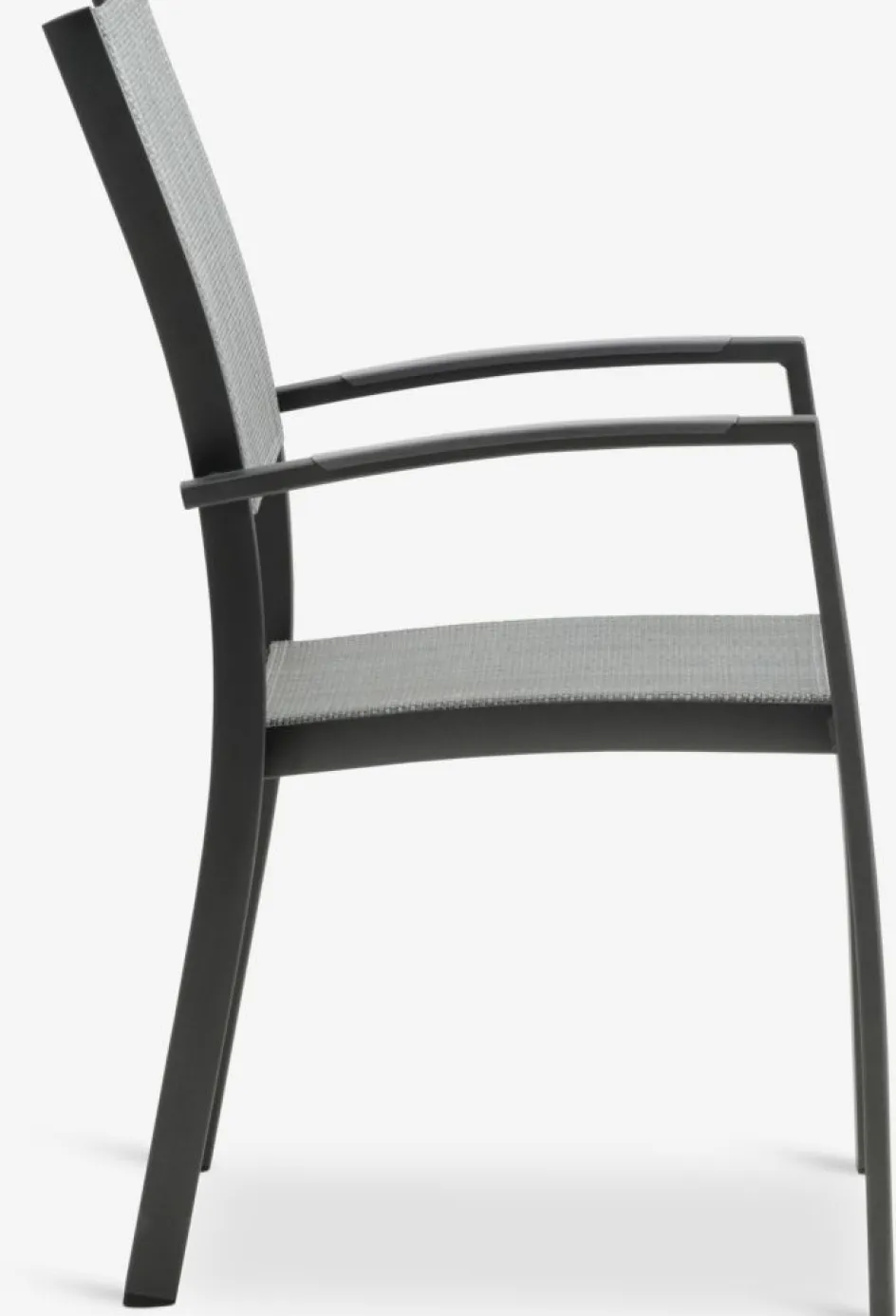 MOSS + STRANDBYMOSS L214/315 table + 4 STRANDBY chaises gris-JUTLANDIA Best