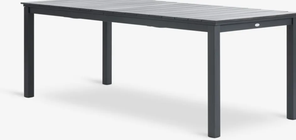 MOSS + STRANDBYMOSS L214/315 table + 4 STRANDBY chaises gris-JUTLANDIA Best
