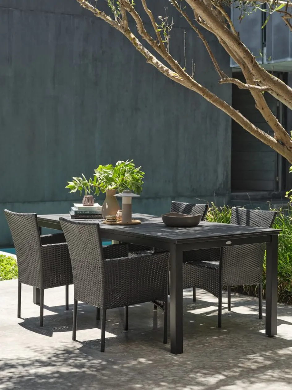 MOSSTable de jardin MOSS l95xL214/315 gris-JUTLANDIA Hot