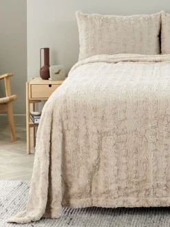 MYGGBLOMCouvre-lit MYGGBLOM 220x240 beige-JYSK Best