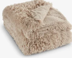 MYRFIOLPlaid MYRFIOL 135x195 taupe-JYSK Clearance