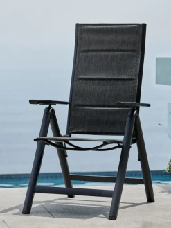 MYSENChaise inclinable MYSEN gris-JUTLANDIA