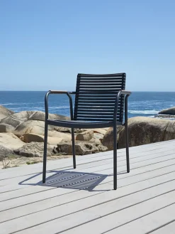NABEChaise empilable NABE noir-JUTLANDIA