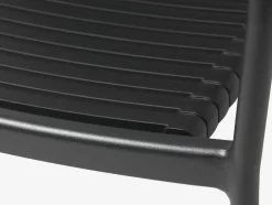 NABEChaise empilable NABE noir-JUTLANDIA