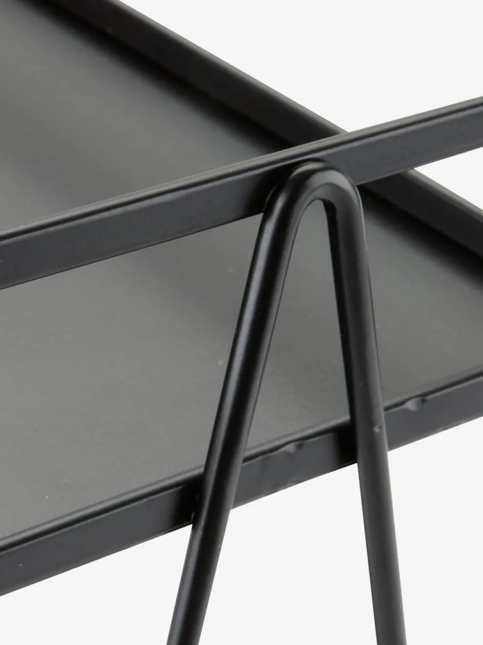 NACKAÉtagère de salle de bain NACKA l14xL26xH28cm noir-JYSK Discount