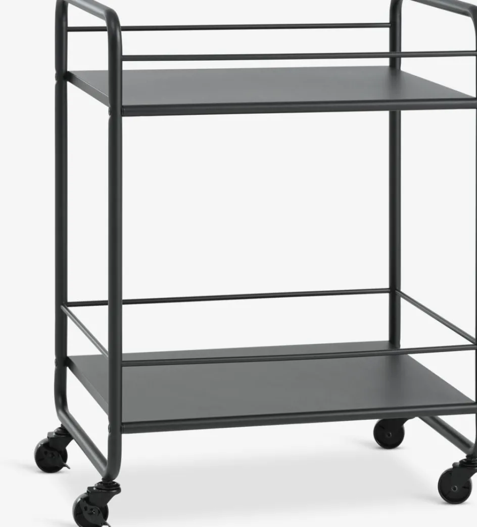 NARUPDesserte NARUP 2 tablettes noir-JYSK Online