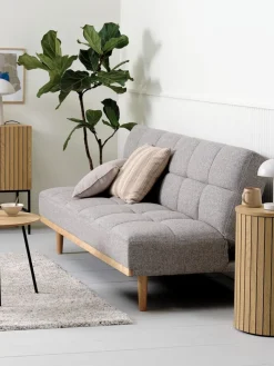 NEJEDECanapé convertible NEJEDE tissu gris clair-JYSK Clearance