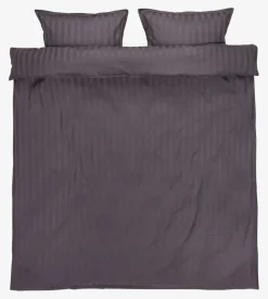 NELLGoldParure de lit Satin NELL 240x220 anthracite-KRONBORG Discount