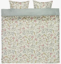 NELLIEGoldParure de lit Satin NELLIE 240x220 multi-JYSK New