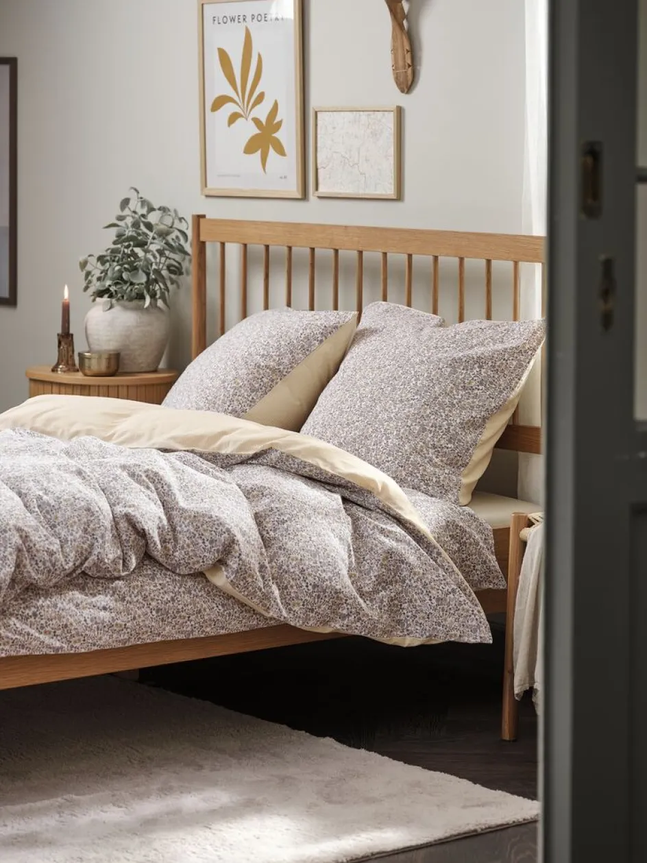 NIKOLINEPlusParure de lit NIKOLINE 240x220 jaune-JYSK