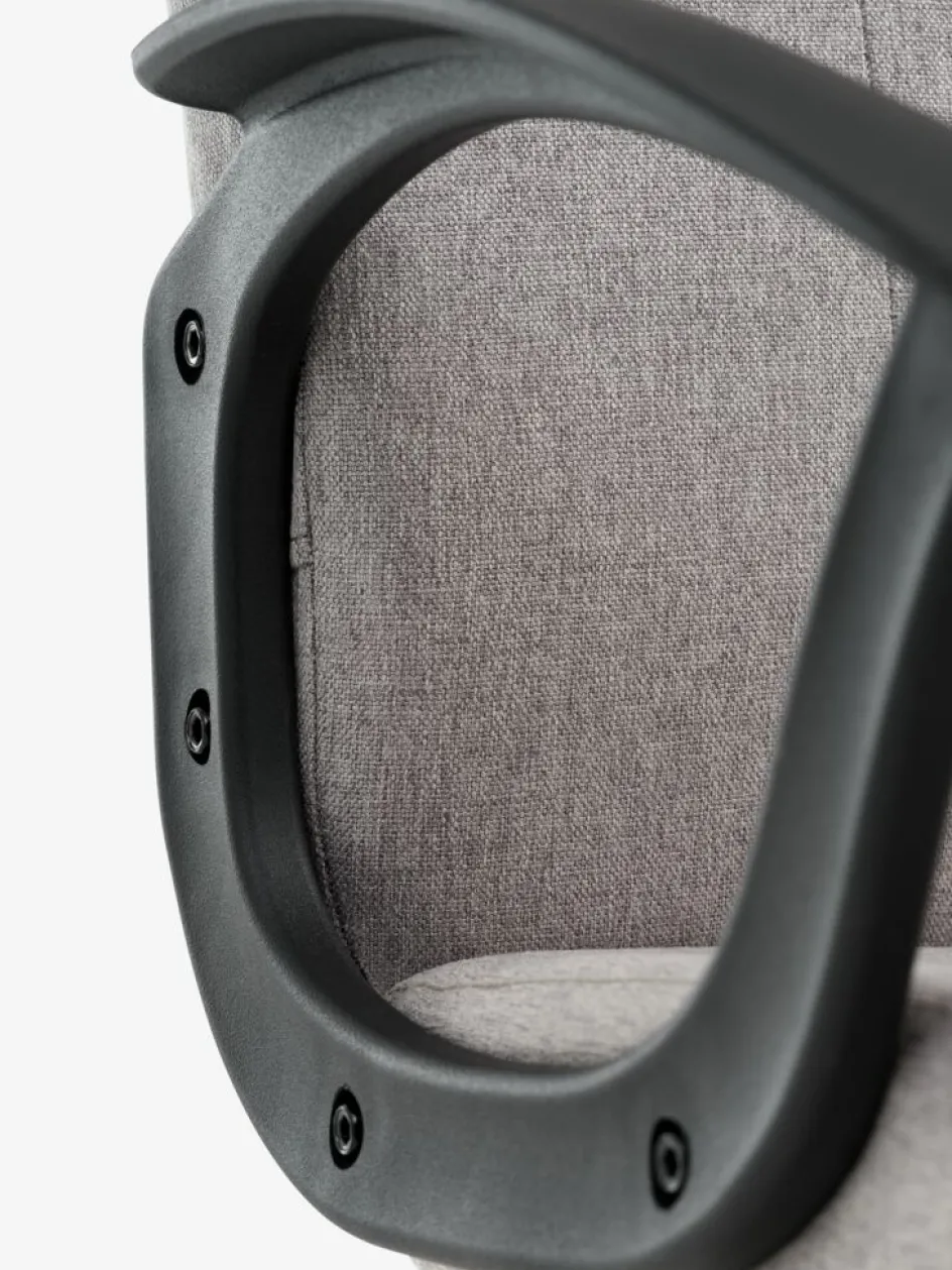 NIMTOFTEFauteuil de bureau NIMTOFTE tissu /noir-JYSK Hot