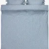 NINNAGoldParure de lit NINNA Fils teints 240x220 bleu-KRONBORG Hot