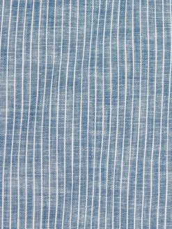 NINNAGoldParure de lit NINNA Fils teints 240x220 bleu-KRONBORG Hot