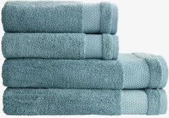 NORAGoldServiette de toilette NORA 50x100 bleu poudré-KRONBORG New