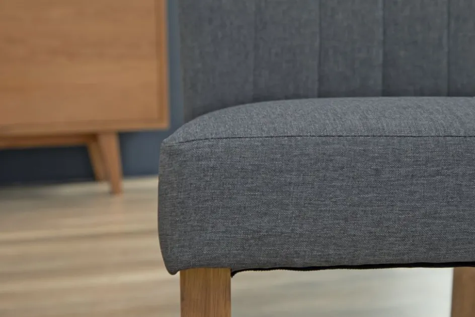 NORDRUPChaise NORDRUP tissu gris/naturel-JYSK New