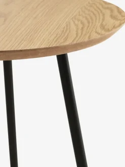 NYBOBout de canapé NYBO Ø40 coloris chêne chaud/noir-JYSK Discount