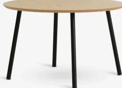 NYBOTable basse NYBO Ø70 coloris chêne chaud/noir-JYSK Discount