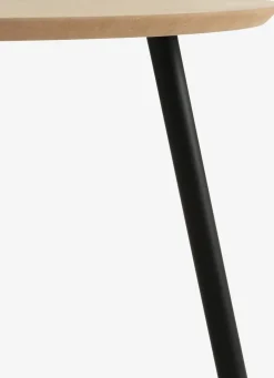 NYBOTable basse NYBO Ø70 coloris chêne chaud/noir-JYSK Discount