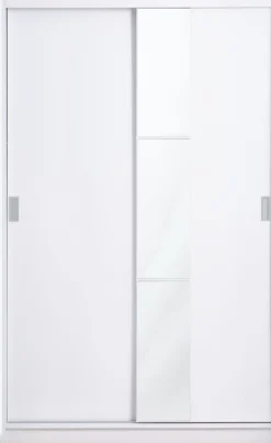 ODDERArmoire ODDER 120x201 2 portes coulissantes a/miroir-JYSK Outlet