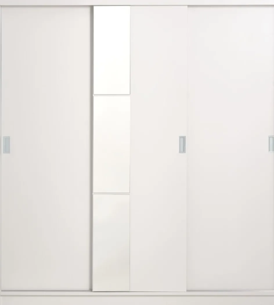 ODDERArmoire ODDER 179x201 3 portes coulissantes a/miroir-JYSK Outlet