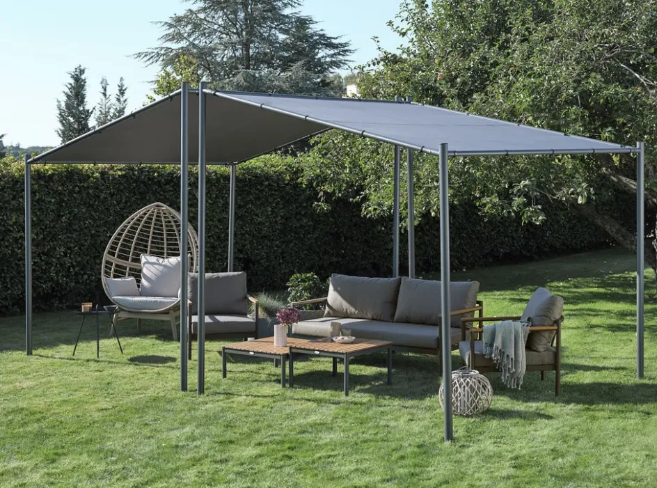 ODDERMOSETonnelle ODDERMOSE l2,5xL2,5xH2,5m gris-JYSK Online