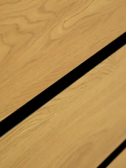 ODENSECommode 3 tiroirs ODENSE coloris chêne chaud/noir-JYSK New