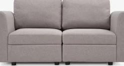 OKSBYCanapé modulable OKSBY 2pers. a/rangement tissu sable-JYSK New