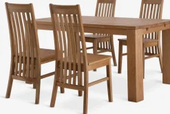 OLDE + SILLERUPOLDE L160 table chêne naturel + 4 SILLERUP chaises chêne-JYSK New