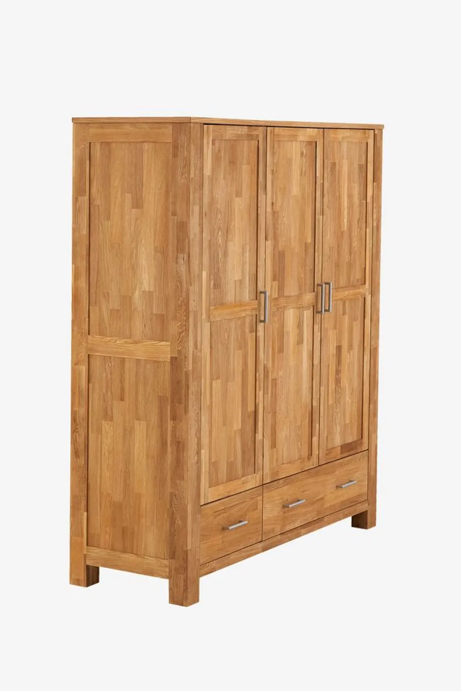 OLDEArmoire OLDE 169x200 3 portes 2 tiroirs chêne naturel-Royal Oak
