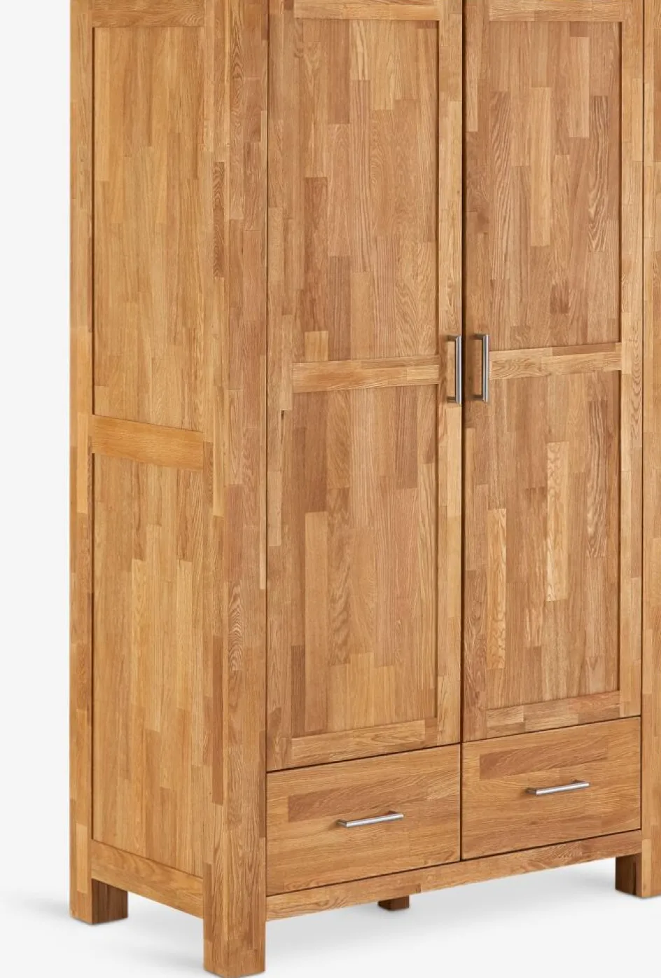 OLDEArmoire OLDE 120x200 2 portes 2 tiroirs chêne naturel-Royal Oak Clearance