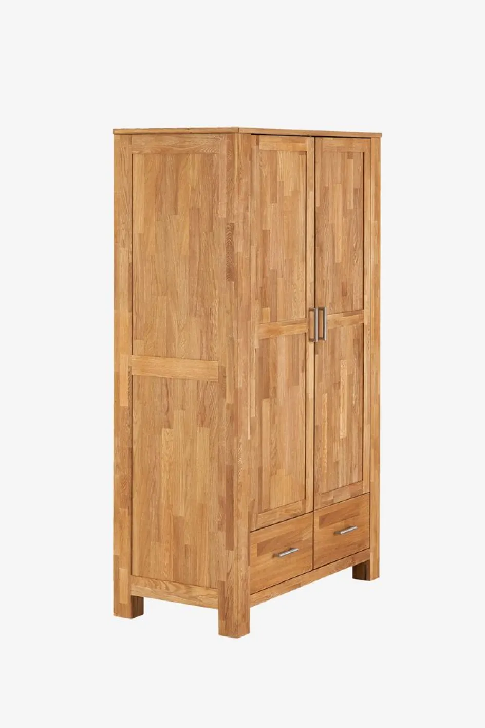 OLDEArmoire OLDE 120x200 2 portes 2 tiroirs chêne naturel-Royal Oak Clearance
