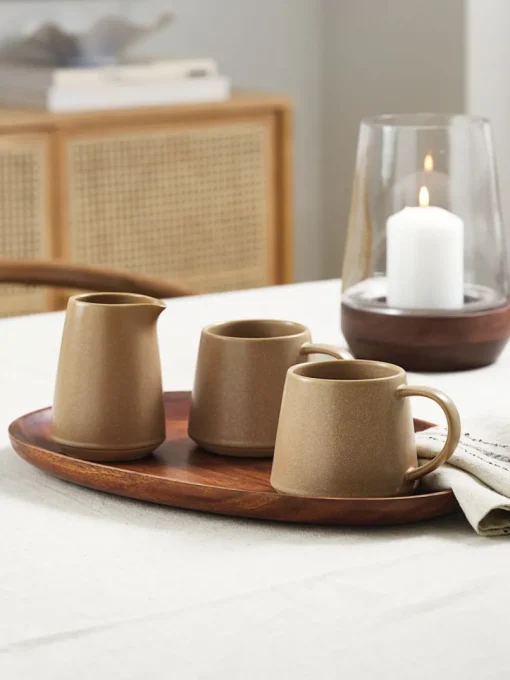 OLLEPot à lait OLLE 33cl Ø8xH11cm brun-JYSK Outlet