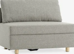 OLSTRUPCanapé convertible OLSTRUP 1,5 places tissu gris-JYSK Sale