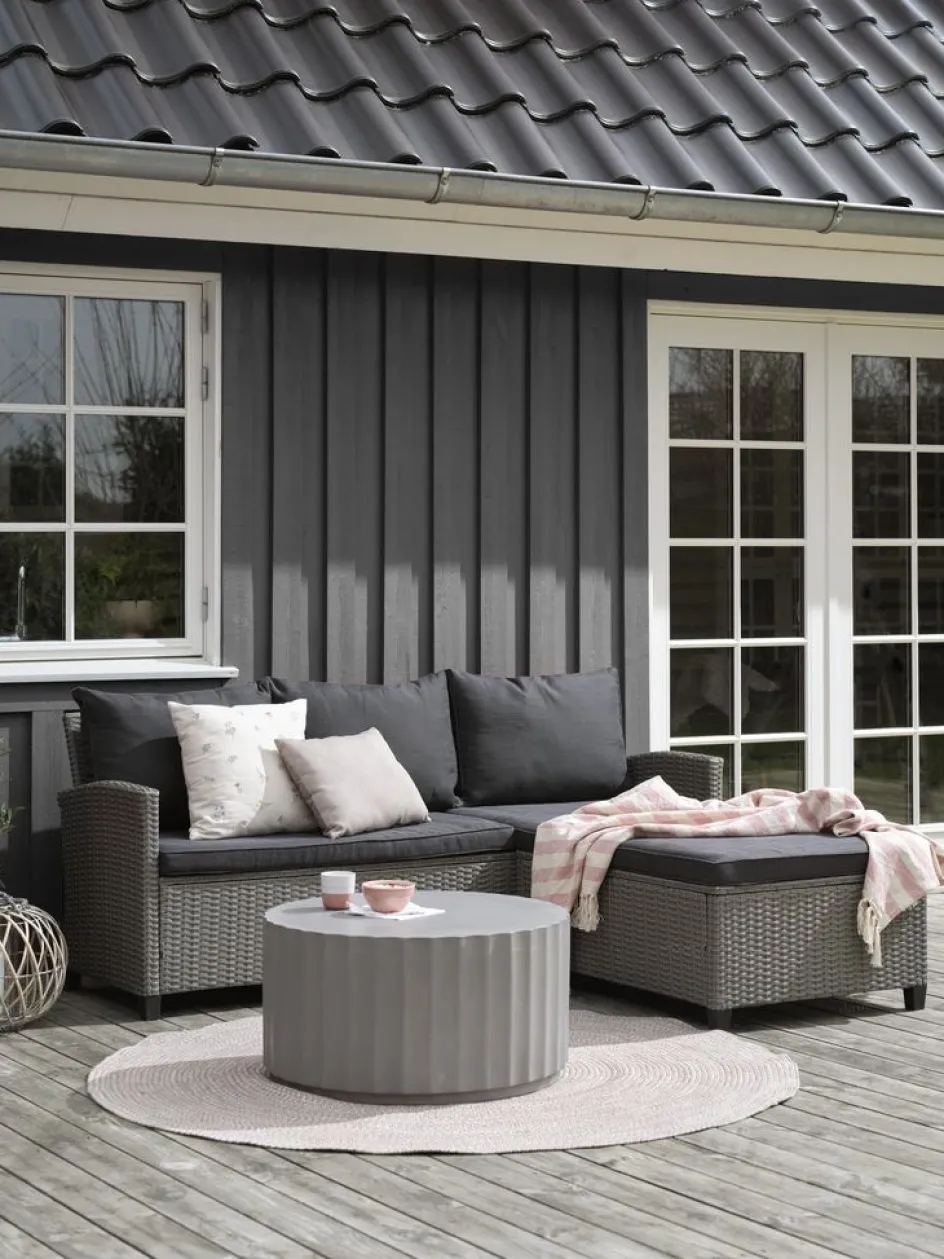 ONDRUPCanapé lounge avec méridiennee ONDRUP 3 personnes gris-JYSK Clearance