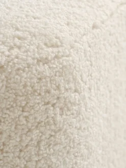 OREBOPouf OREBO 84x45 tissu teddy blanc cassé-JYSK Clearance