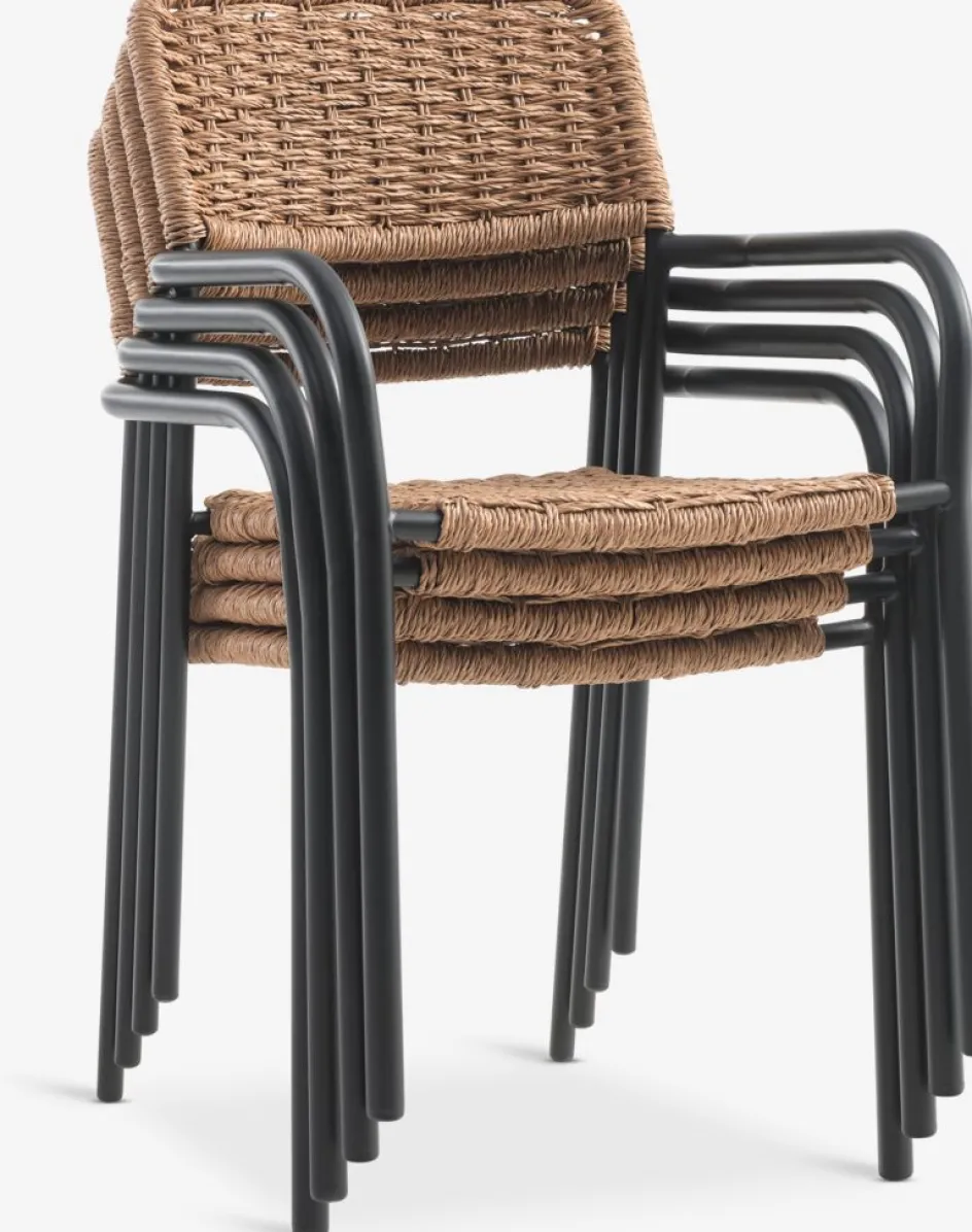 ORKANGERChaise empilable ORKANGER naturel-JYSK New