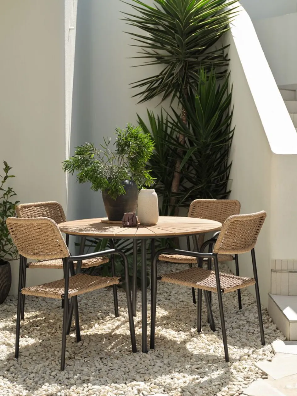 ORKANGERChaise empilable ORKANGER naturel-JYSK New