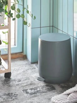 OXIEPoubelle à pédale OXIE 5L a/fermeture silencieuse gris-JYSK Discount