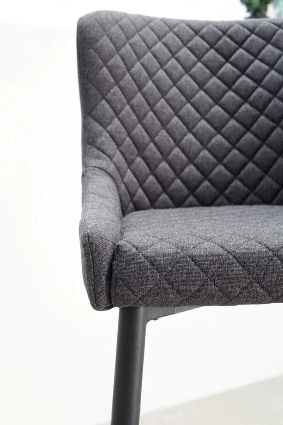 PEBRINGEChaise de bar PEBRINGE avec dossier tissu /noir-JYSK Online