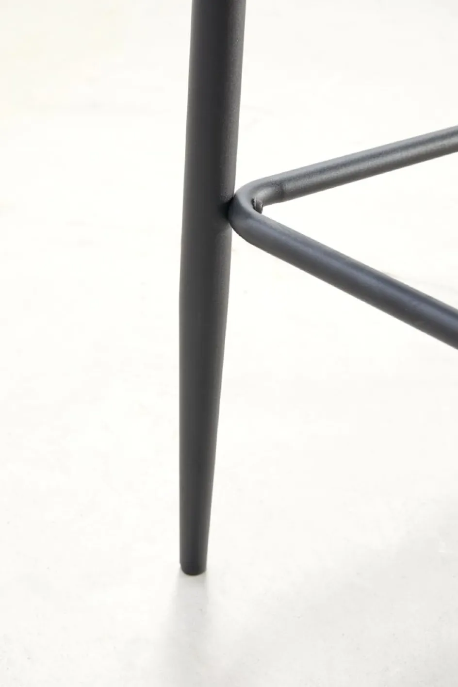 PEBRINGEChaise de bar PEBRINGE avec dossier tissu /noir-JYSK Online