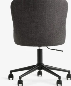 PEBRINGEChaise de bureau PEBRINGE tissu gris foncé/noir-JYSK Discount