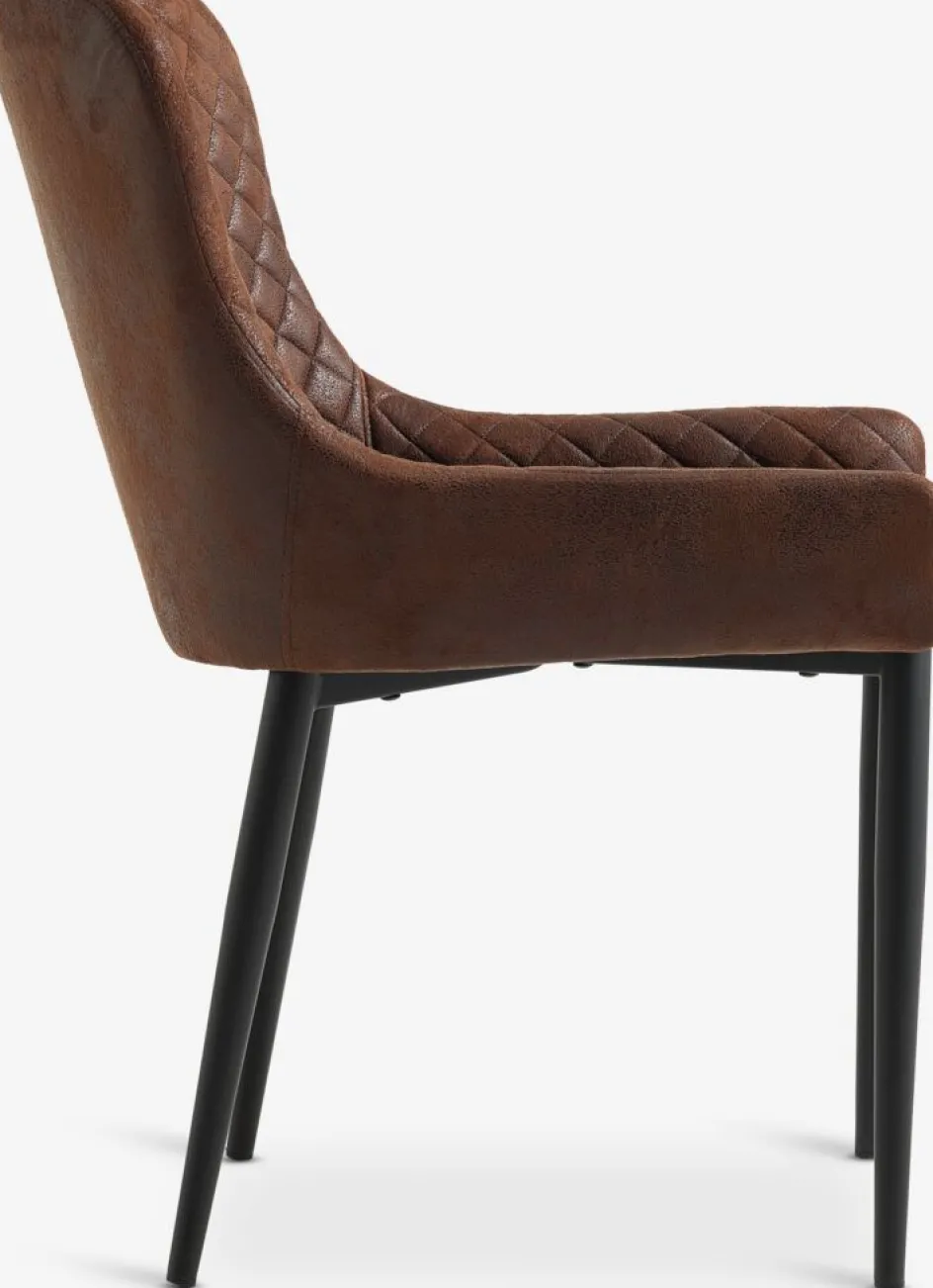 PEBRINGEChaise PEBRINGE brun vieilli/noir-JYSK Outlet