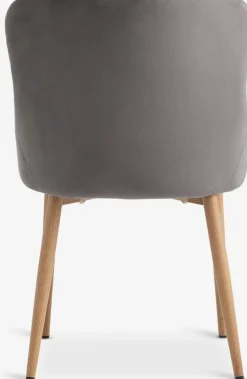 PEBRINGEChaise PEBRINGE velours /coloris chêne naturel-JYSK Discount