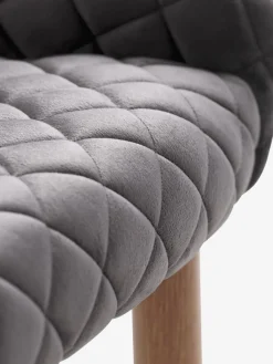 PEBRINGEChaise PEBRINGE velours /coloris chêne naturel-JYSK Discount