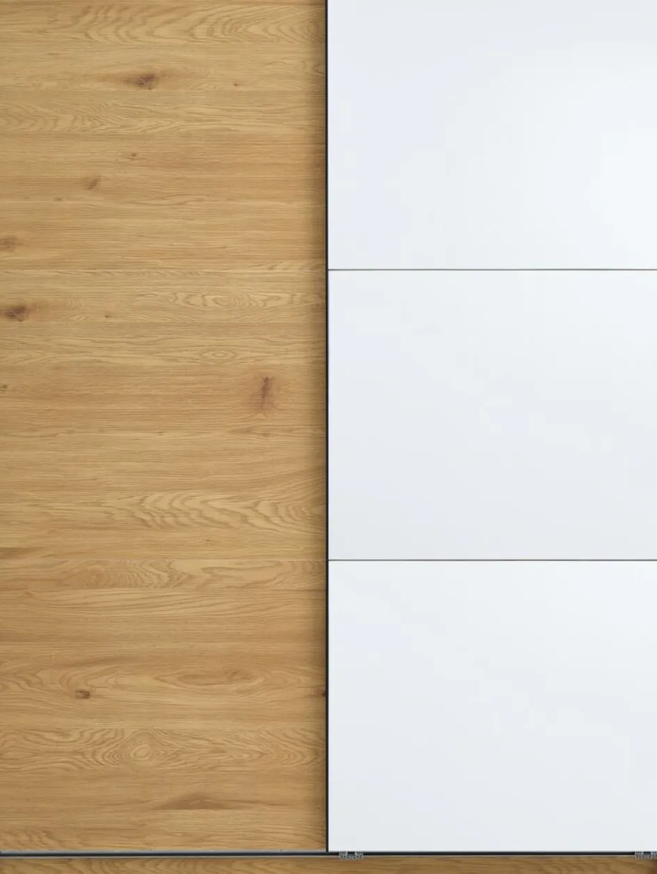 RABERGArmoire RABERG 150x200 a/miroir coloris chêne chaud-JYSK