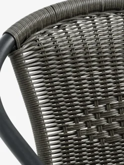 RADSTRUP + GRENAARADSTRUP Ø60 table noir + 2 GRENAA chaises gris-JYSK Discount