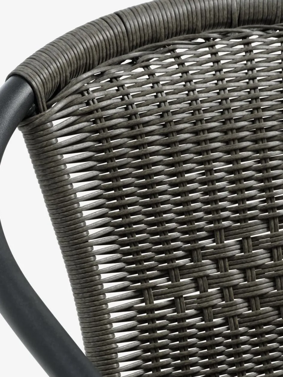 RADSTRUP + GRENAARADSTRUP Ø60 table noir + 2 GRENAA chaises gris-JYSK Discount